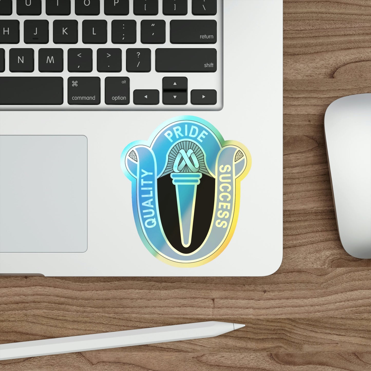 165 Military Intelligence Battalion (U.S. Army) Holographic STICKER Die-Cut Vinyl Decal-The Sticker Space