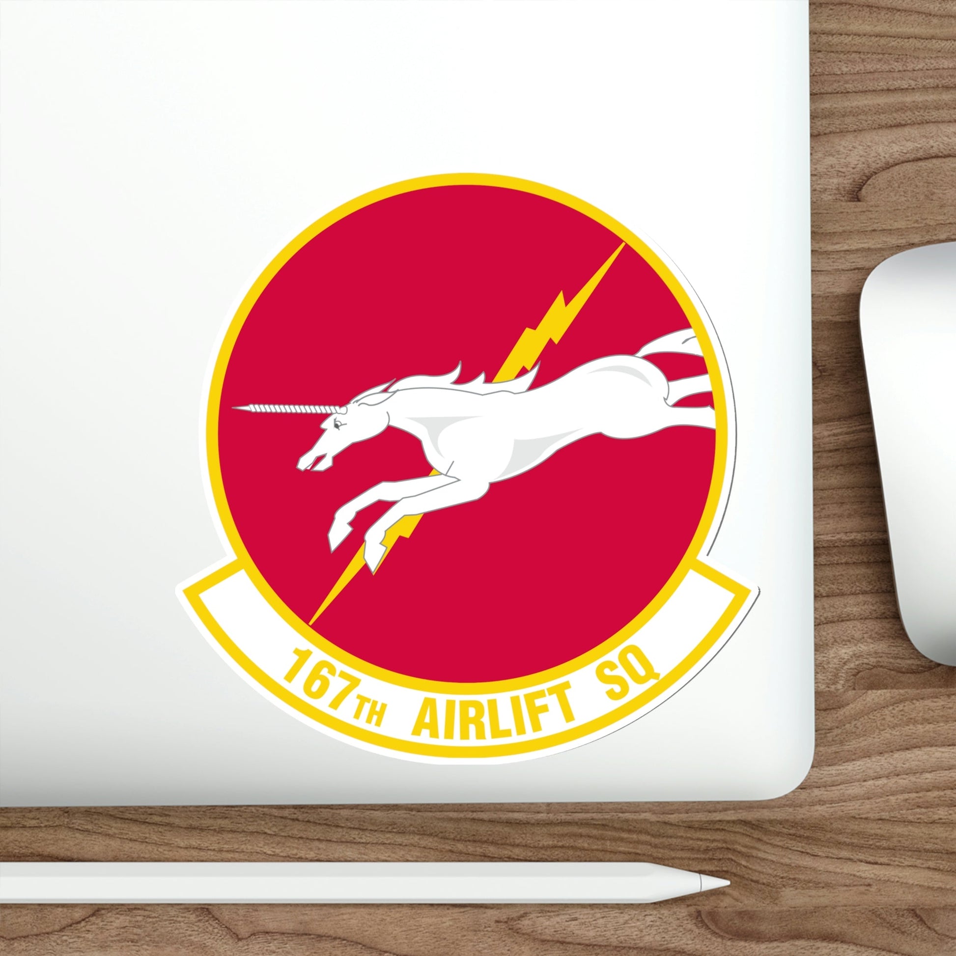 167 Airlift Squadron (U.S. Air Force) STICKER Vinyl Die-Cut Decal-The Sticker Space