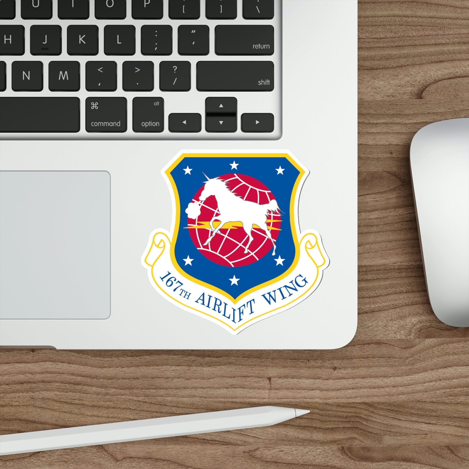 167th Airlift Wing (U.S. Air Force) STICKER Vinyl Die-Cut Decal-The Sticker Space