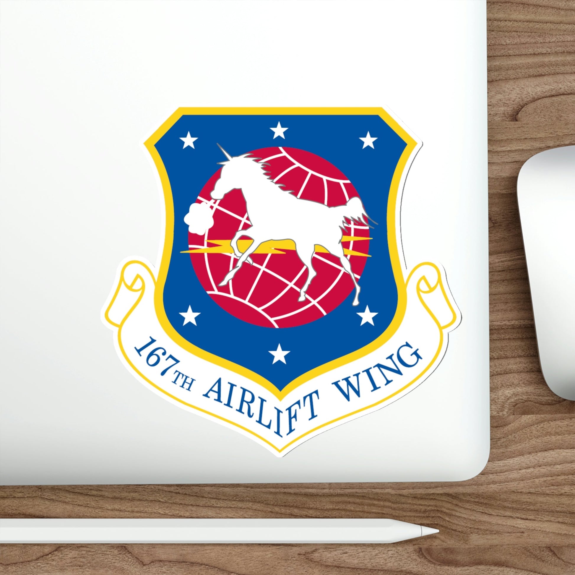167th Airlift Wing (U.S. Air Force) STICKER Vinyl Die-Cut Decal-The Sticker Space