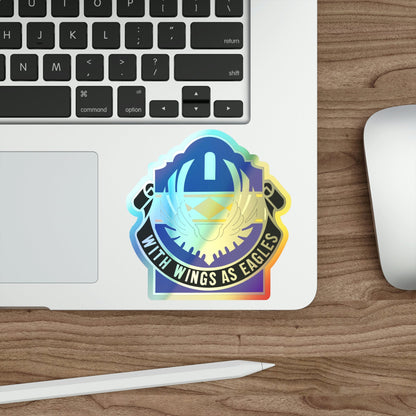 168 Aviation Group (U.S. Army) Holographic STICKER Die-Cut Vinyl Decal-The Sticker Space