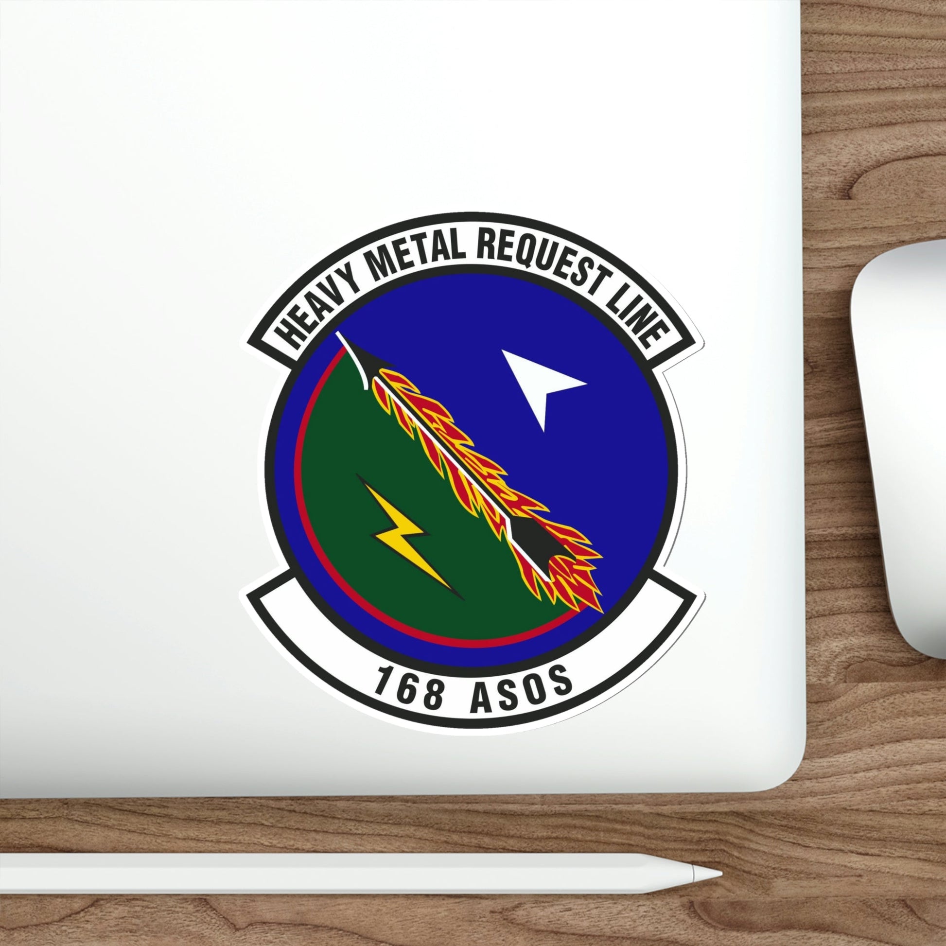 168th Air Support Operations Squadron (U.S. Air Force) STICKER Vinyl Die-Cut Decal-The Sticker Space