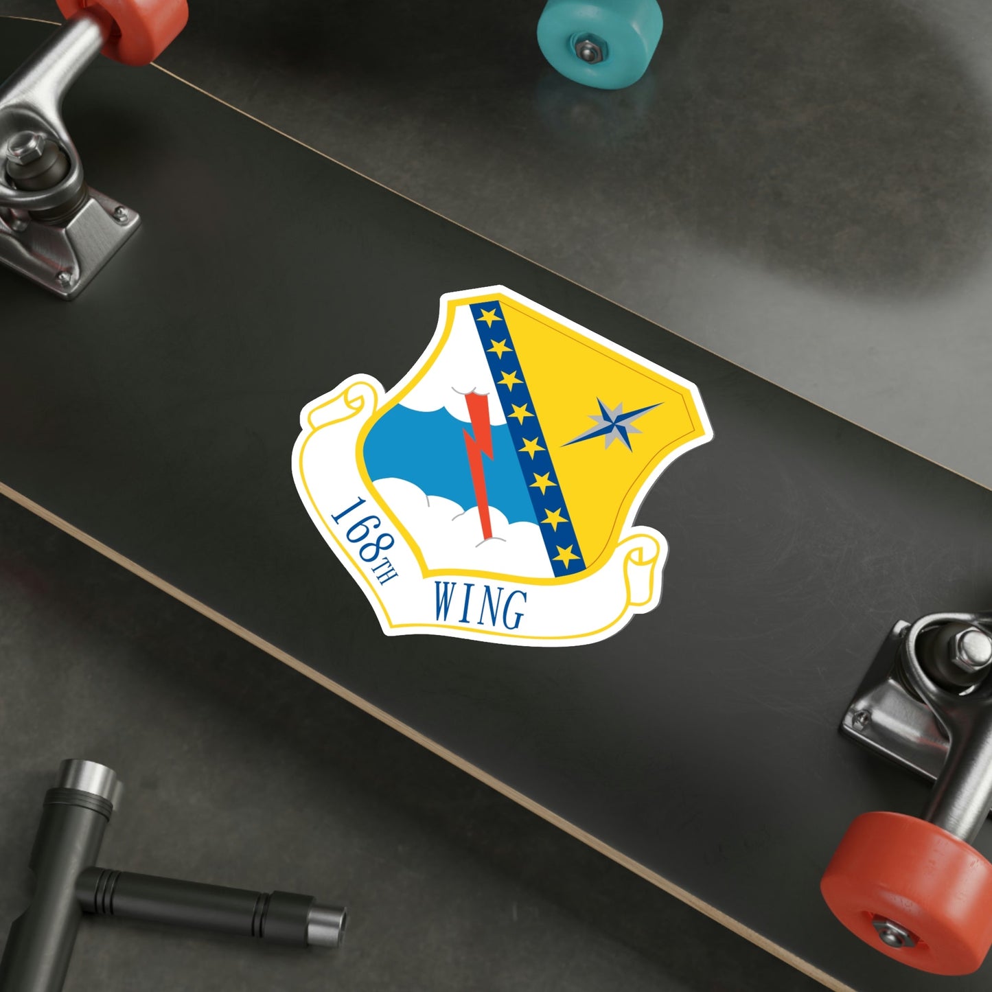 168th Wing (U.S. Air Force) STICKER Vinyl Die-Cut Decal-The Sticker Space