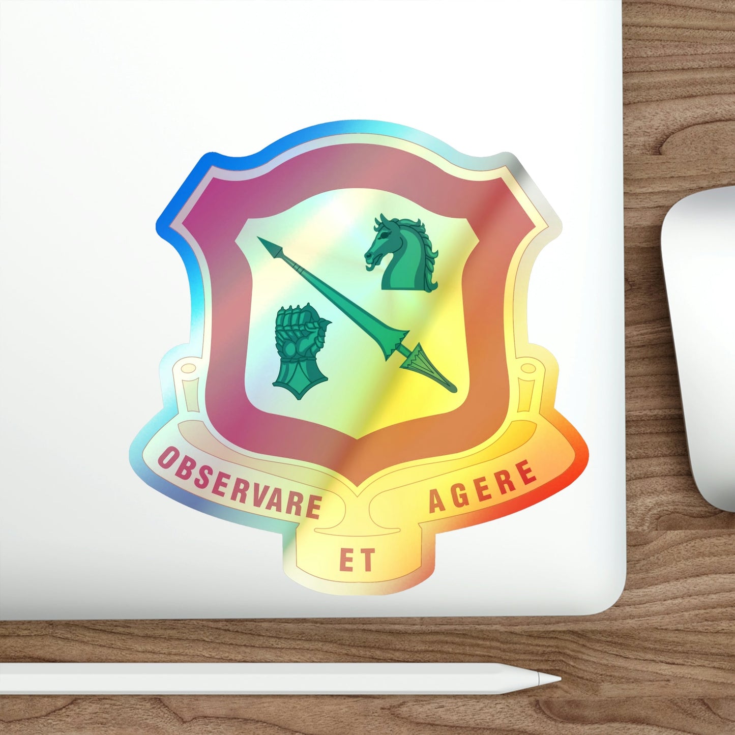 170th Antiaircraft Artillery Battalion (U.S. Army) Holographic STICKER Die-Cut Vinyl Decal-The Sticker Space