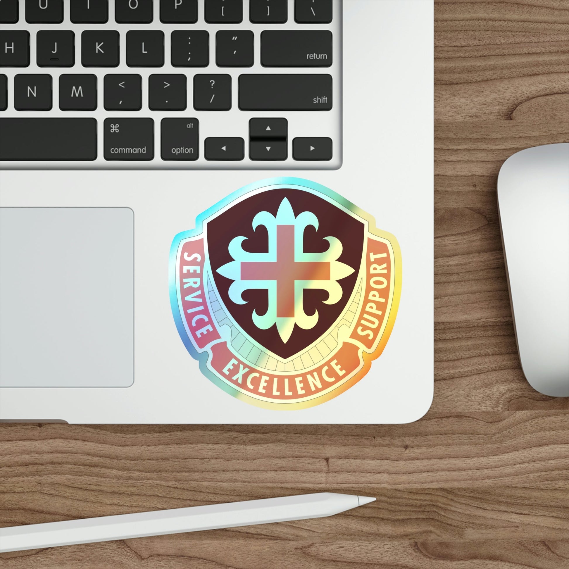 172 Medical Battalion (U.S. Army) Holographic STICKER Die-Cut Vinyl Decal-The Sticker Space