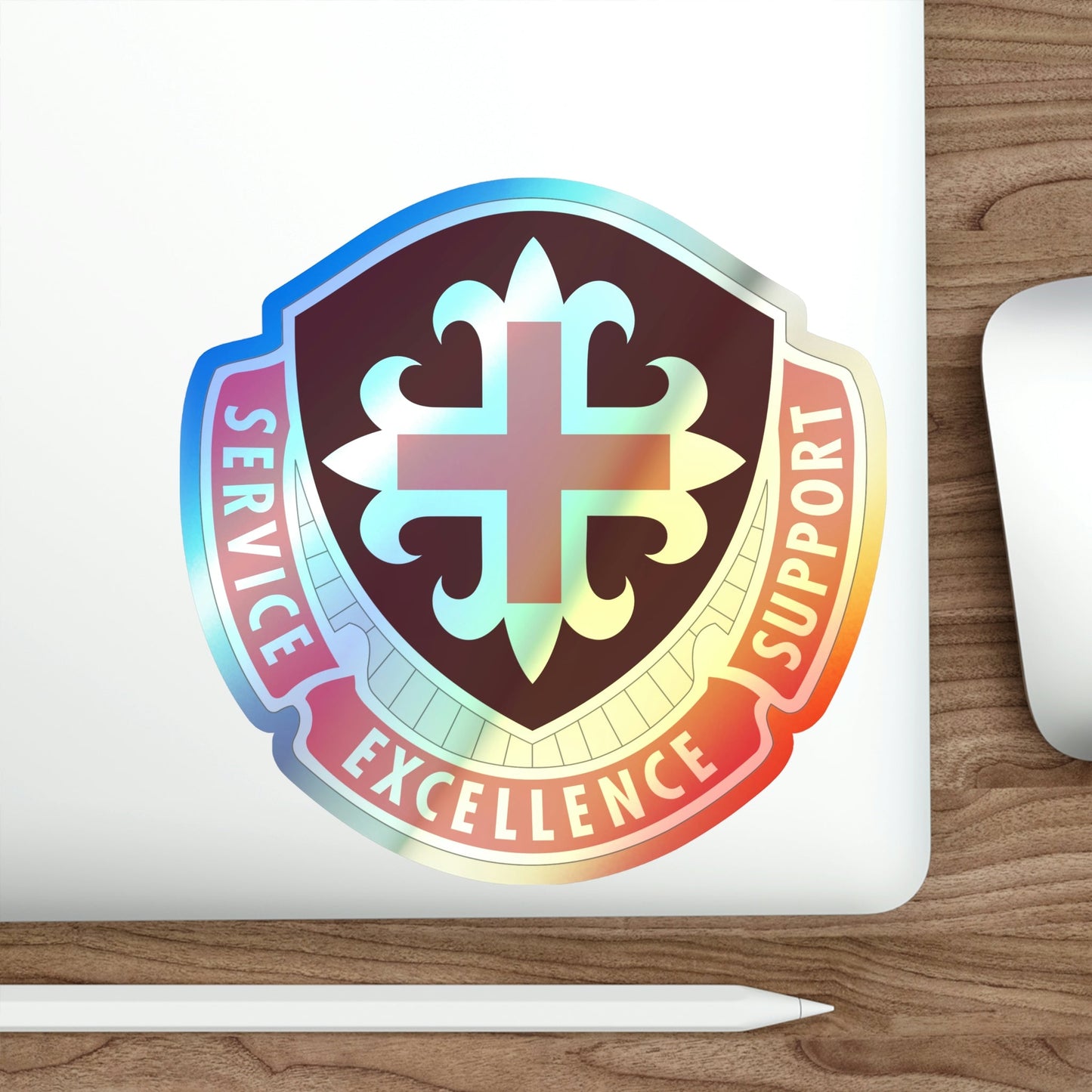 172 Medical Battalion (U.S. Army) Holographic STICKER Die-Cut Vinyl Decal-The Sticker Space