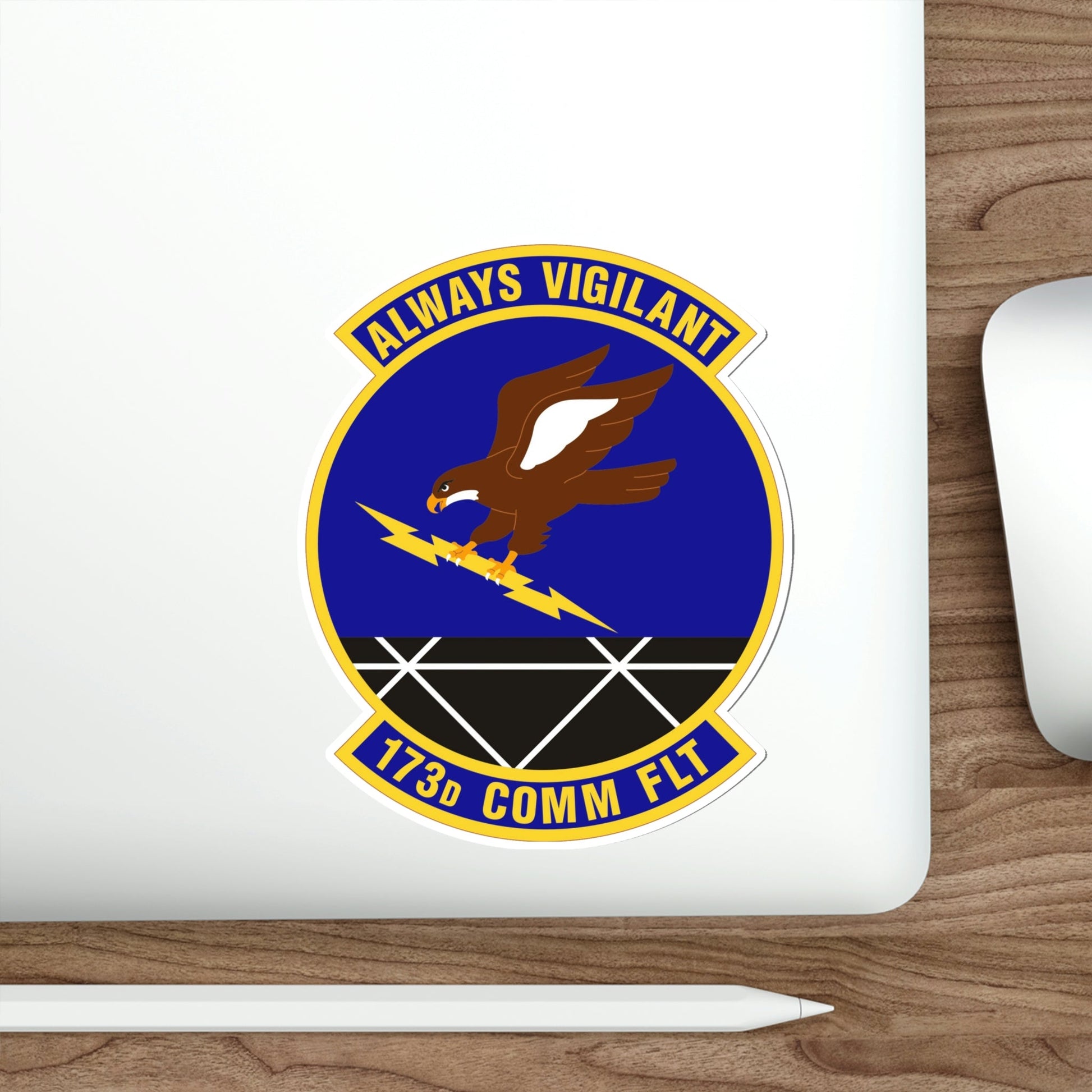 173d Communications Flight (U.S. Air Force) STICKER Vinyl Die-Cut Decal-The Sticker Space