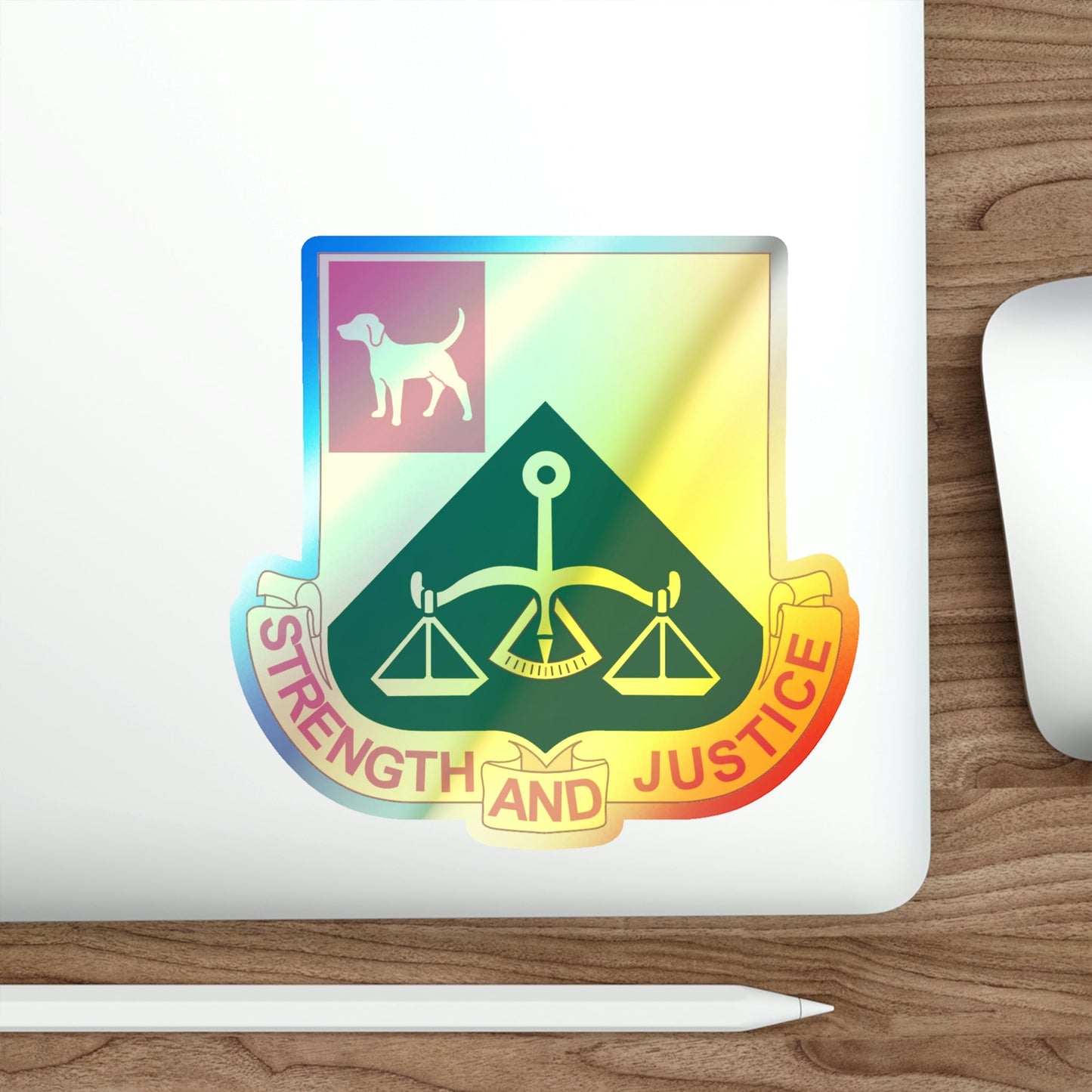 175 Military Police Battalion (U.S. Army) Holographic STICKER Die-Cut Vinyl Decal-The Sticker Space