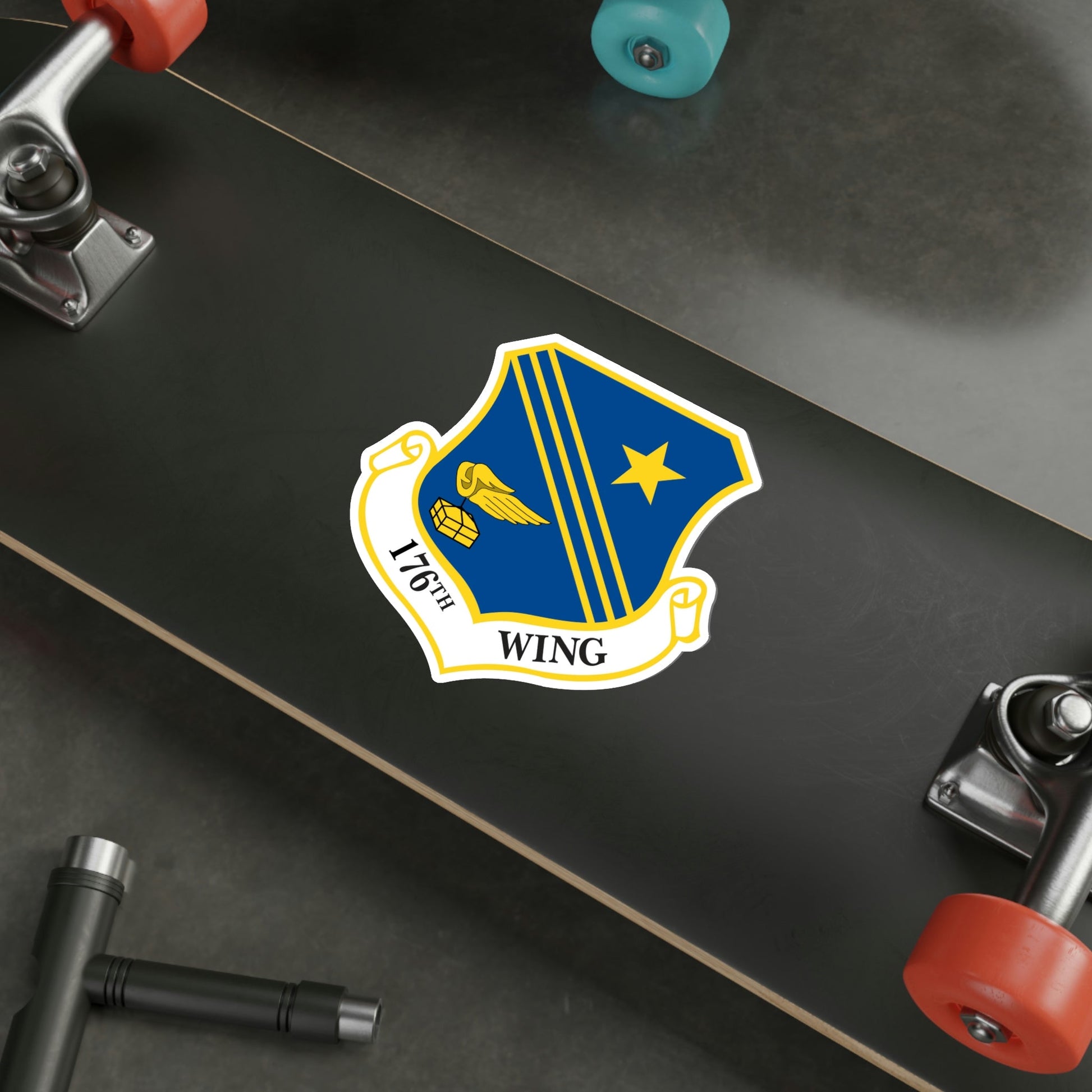 176th Wing (U.S. Air Force) STICKER Vinyl Die-Cut Decal-The Sticker Space