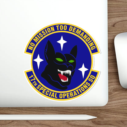 17th Special Operations Squadron (U.S. Air Force) STICKER Vinyl Die-Cut Decal-The Sticker Space