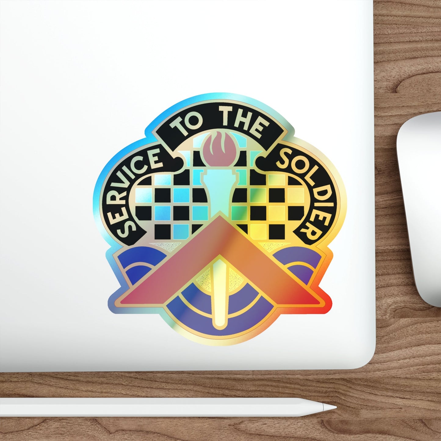 18 Personnel Services Battalion (U.S. Army) Holographic STICKER Die-Cut Vinyl Decal-The Sticker Space