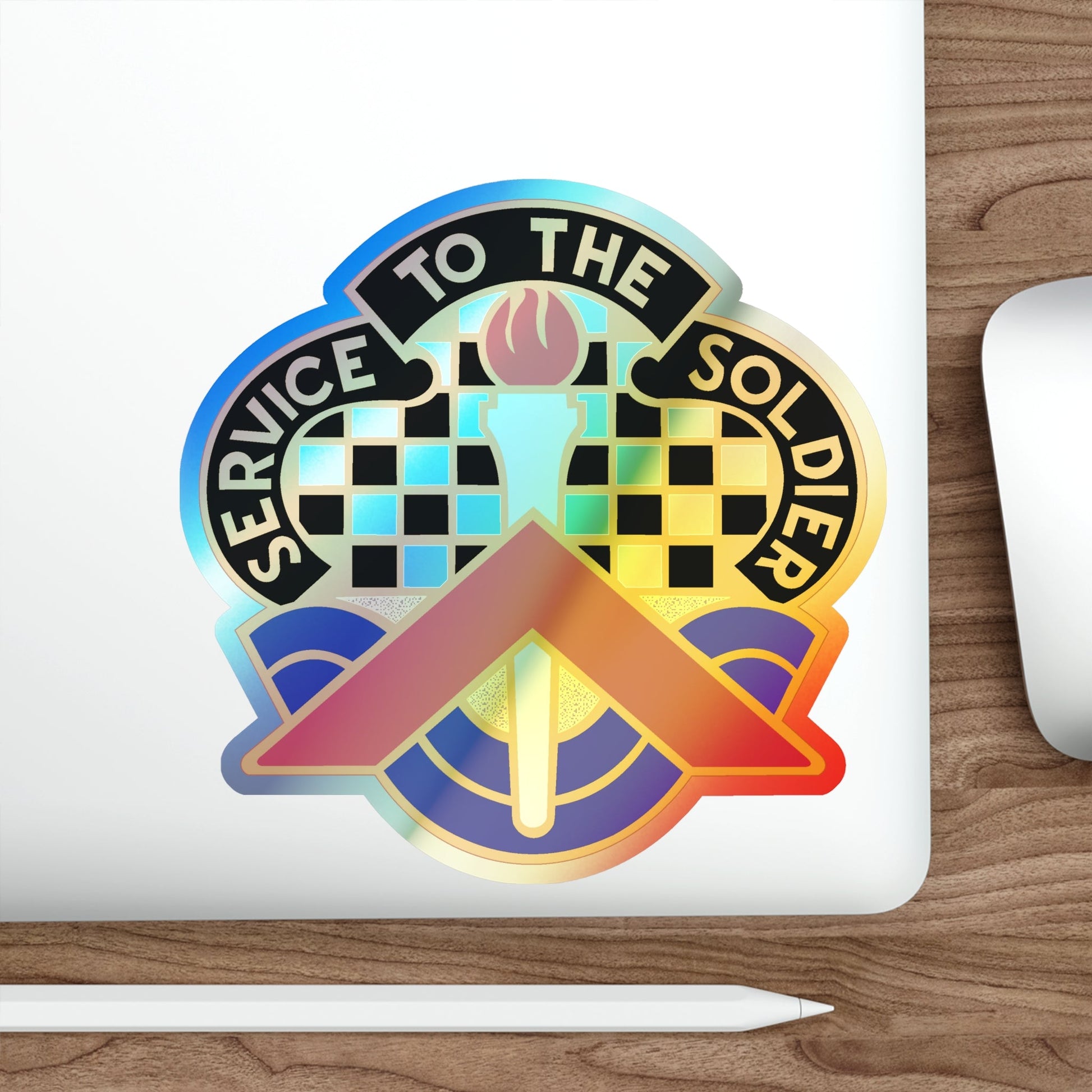 18 Personnel Services Battalion (U.S. Army) Holographic STICKER Die-Cut Vinyl Decal-The Sticker Space