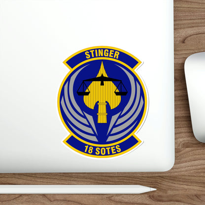 18 Special Operations Test and Evaluation Squadron AFSOC (U.S. Air Force) STICKER Vinyl Die-Cut Decal-The Sticker Space