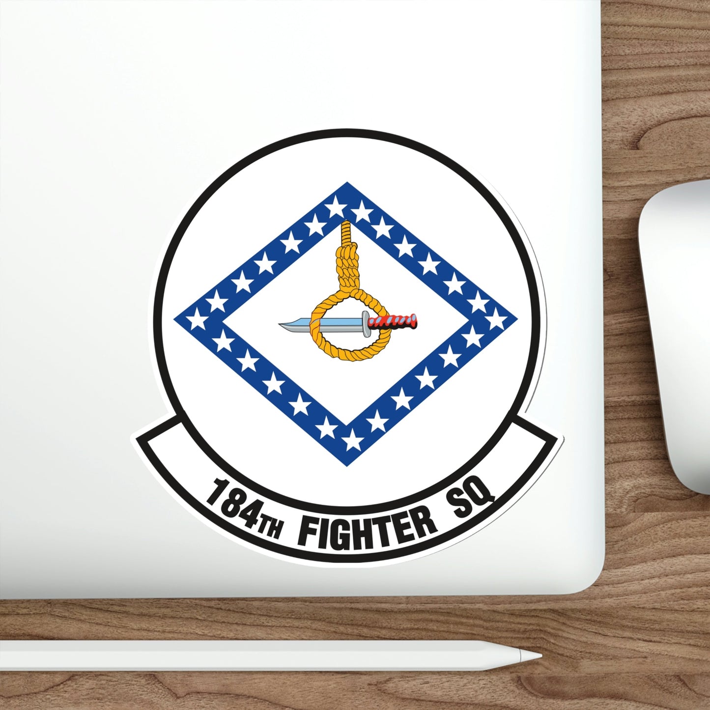 184 Fighter Squadron (U.S. Air Force) STICKER Vinyl Die-Cut Decal-The Sticker Space