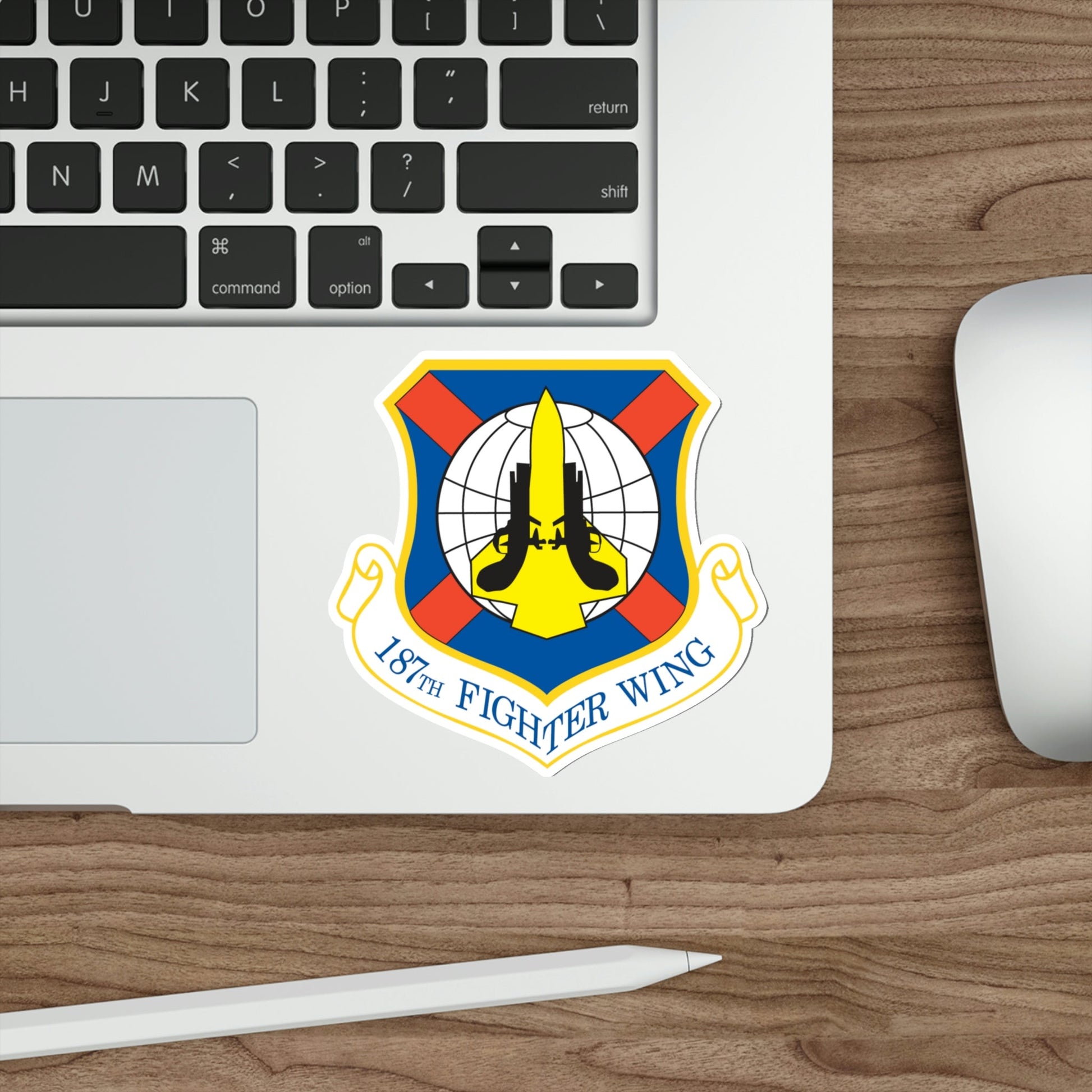 187th Fighter Wing (U.S. Air Force) STICKER Vinyl Die-Cut Decal-The Sticker Space