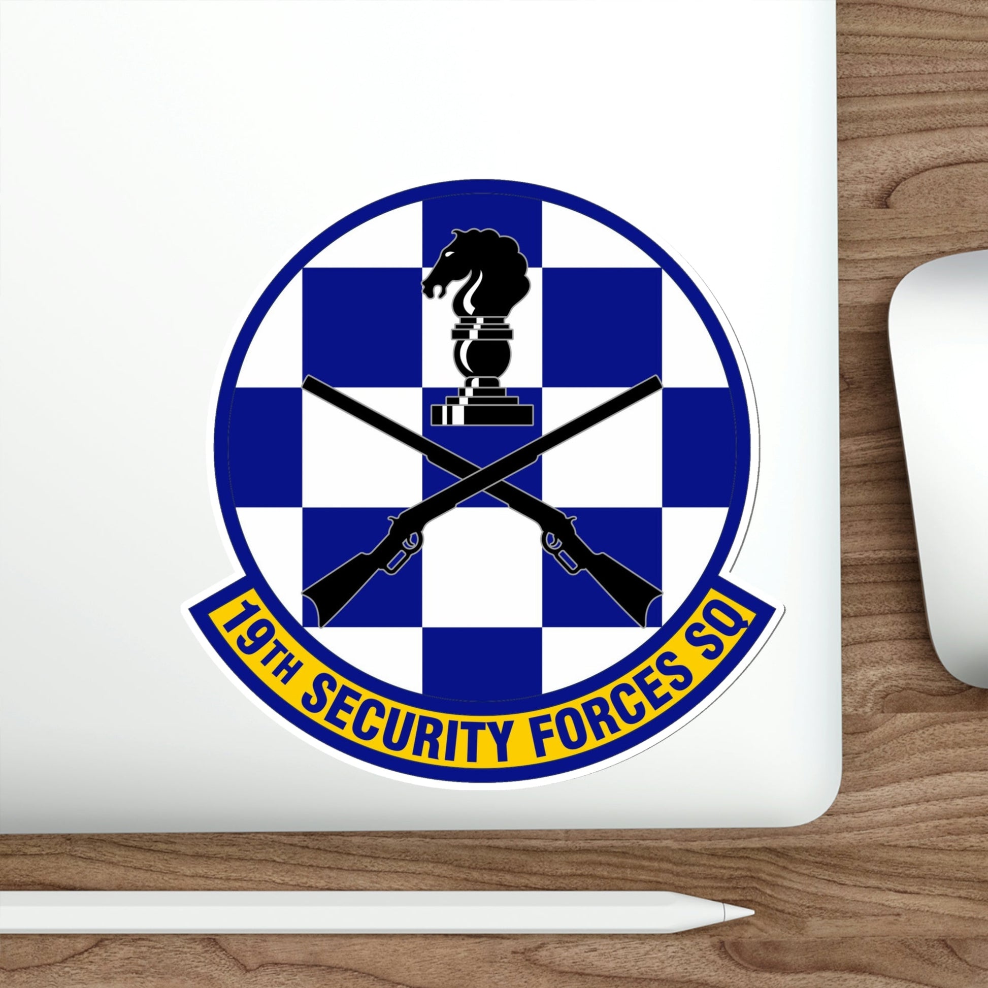 19 Security Forces Squadron AMC (U.S. Air Force) STICKER Vinyl Die-Cut Decal-The Sticker Space
