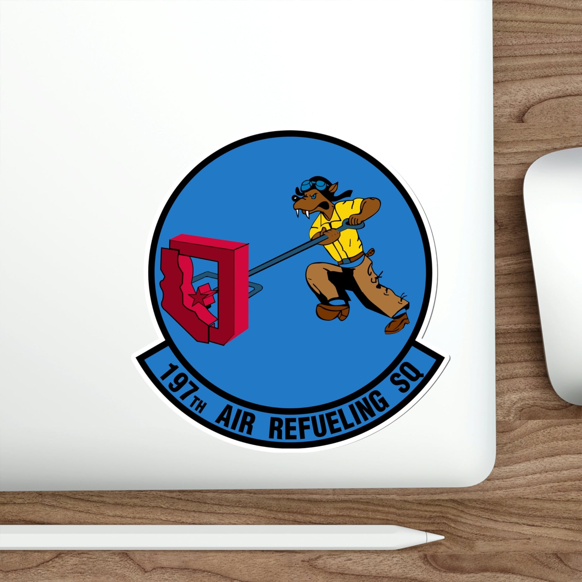 197 Air Refueling Squadron (U.S. Air Force) STICKER Vinyl Die-Cut Decal-The Sticker Space