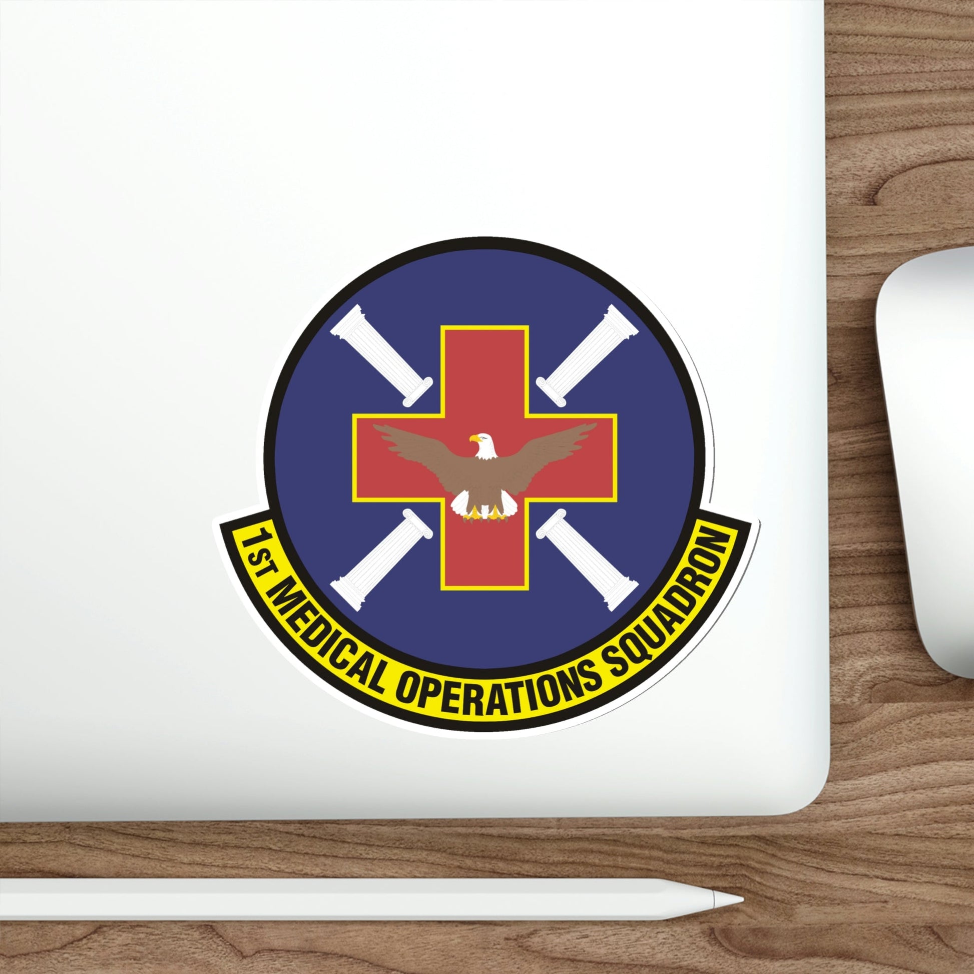 1st Medical Operations Squadron (U.S. Air Force) STICKER Vinyl Die-Cut Decal-The Sticker Space