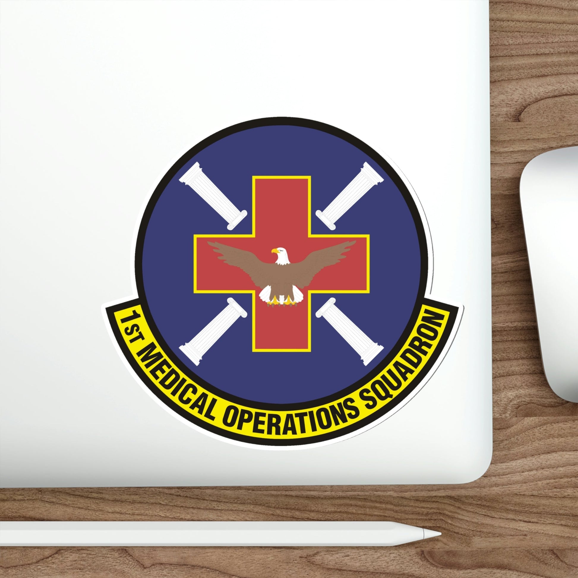 1st Medical Operations Squadron (U.S. Air Force) STICKER Vinyl Die-Cut Decal-The Sticker Space