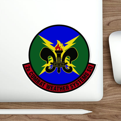 2 Combat Weather Systems Sq ACC (U.S. Air Force) STICKER Vinyl Die-Cut Decal-The Sticker Space