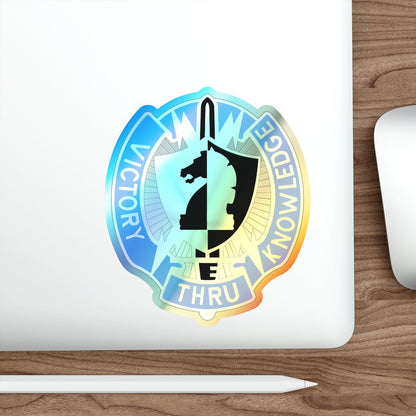 2 Military Intelligence Command v2 (U.S. Army) Holographic STICKER Die-Cut Vinyl Decal-The Sticker Space