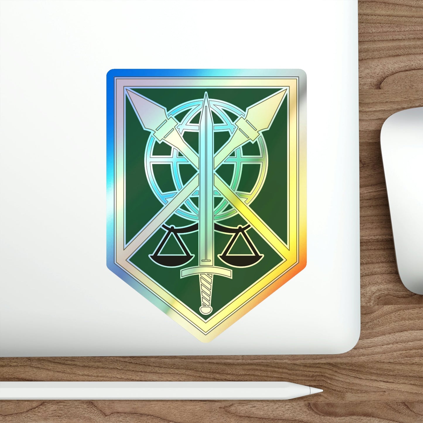 200 Military Police Command (U.S. Army) Holographic STICKER Die-Cut Vinyl Decal-The Sticker Space