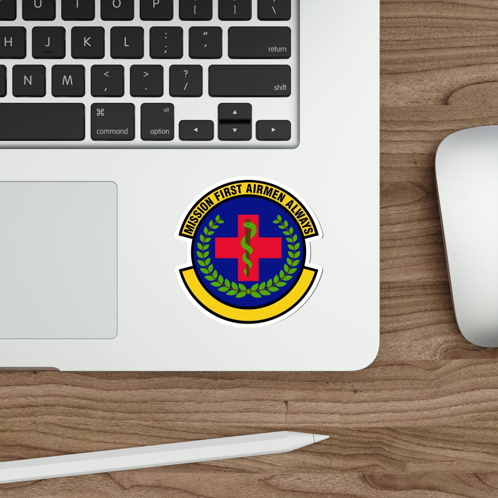 22 Healthcare Operations Squadron AMC (U.S. Air Force) STICKER Vinyl Die-Cut Decal-The Sticker Space