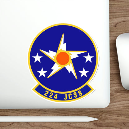 224th Joint Communications Support Squadron (U.S. Air Force) STICKER Vinyl Die-Cut Decal-The Sticker Space