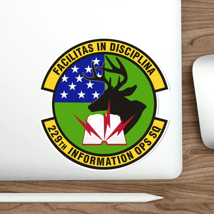 229th Information Operations Squadron (U.S. Air Force) STICKER Vinyl Die-Cut Decal-The Sticker Space