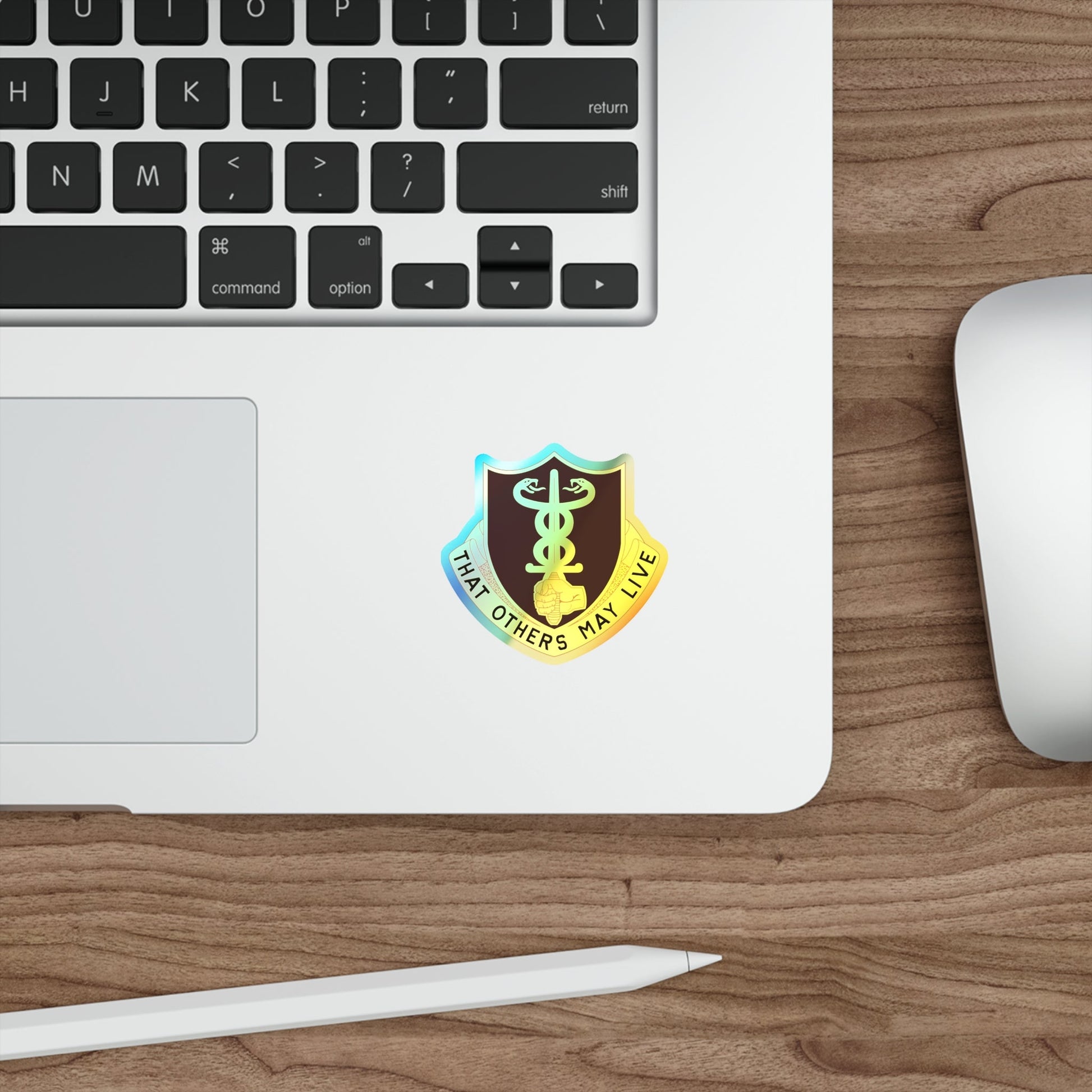 23 Medical Battalion (U.S. Army) Holographic STICKER Die-Cut Vinyl Decal-The Sticker Space