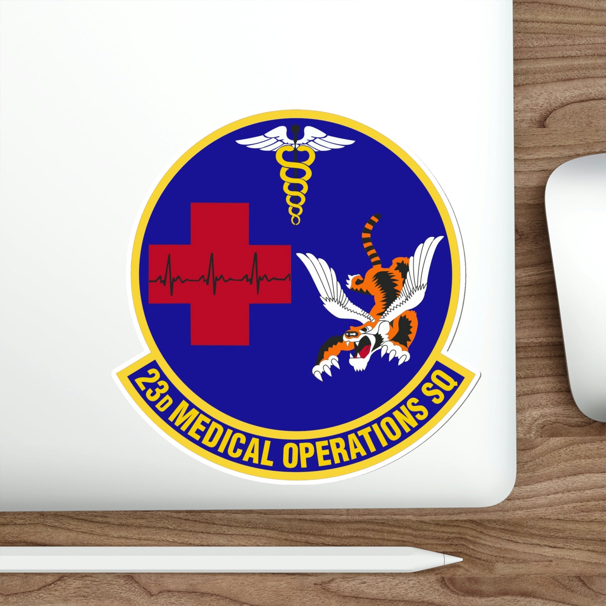 23d Medical Operations Squadron (U.S. Air Force) STICKER Vinyl Die-Cut Decal-The Sticker Space