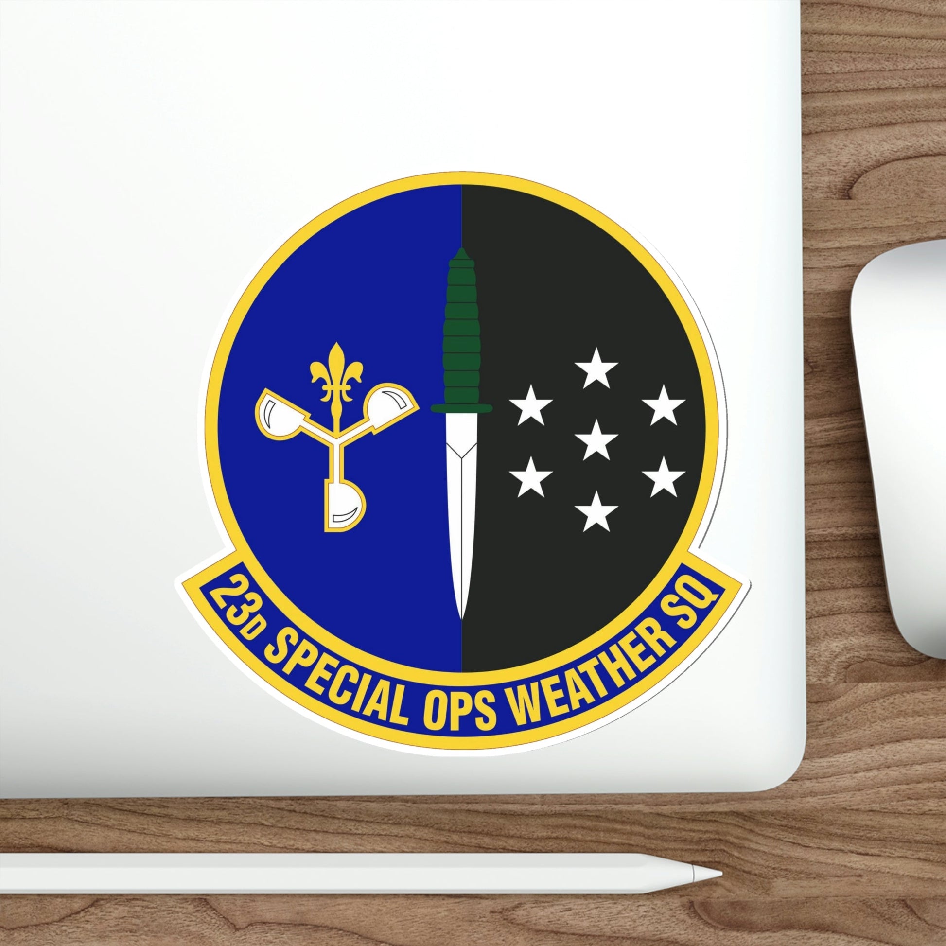 23d Special Operations Weather Squadron (U.S. Air Force) STICKER Vinyl Die-Cut Decal-The Sticker Space