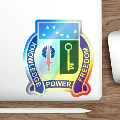 250 Military Intelligence Battalion (U.S. Army) Holographic STICKER Die-Cut Vinyl Decal-The Sticker Space