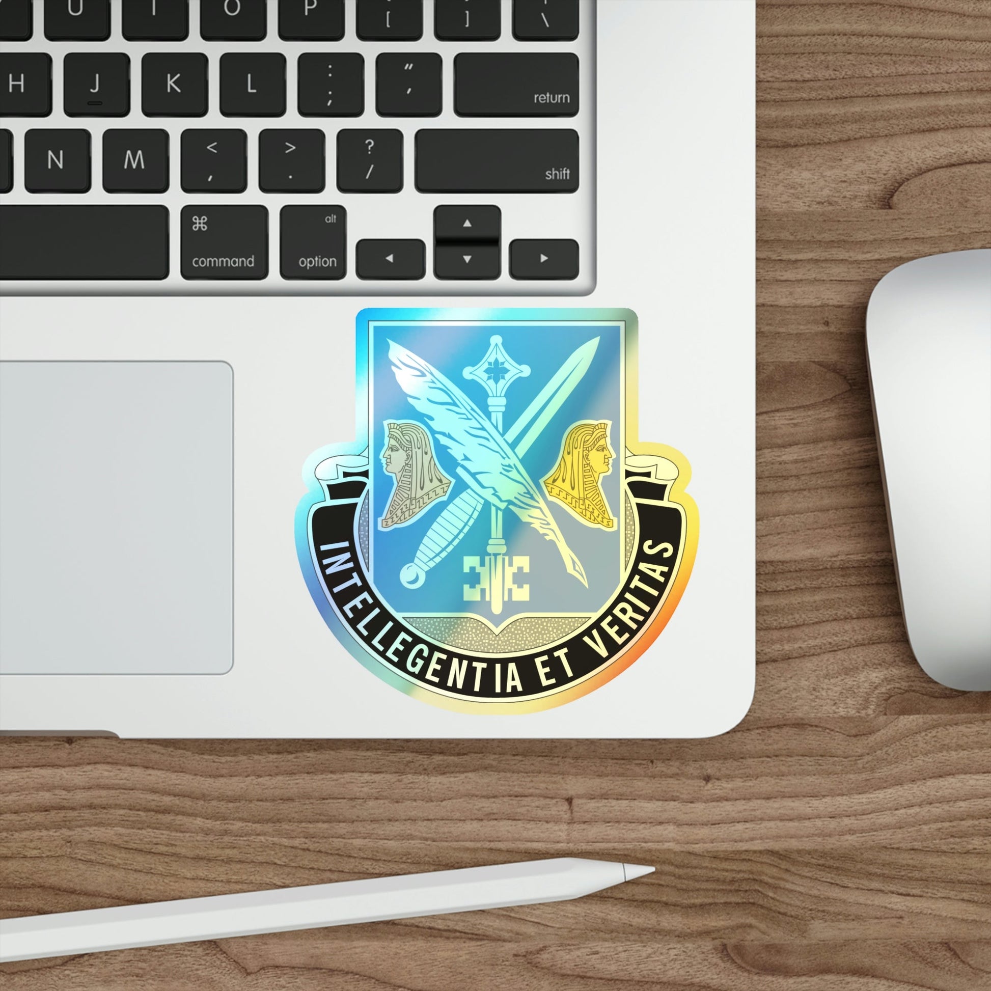 260 Military Intelligence Battalion (U.S. Army) Holographic STICKER Die-Cut Vinyl Decal-The Sticker Space