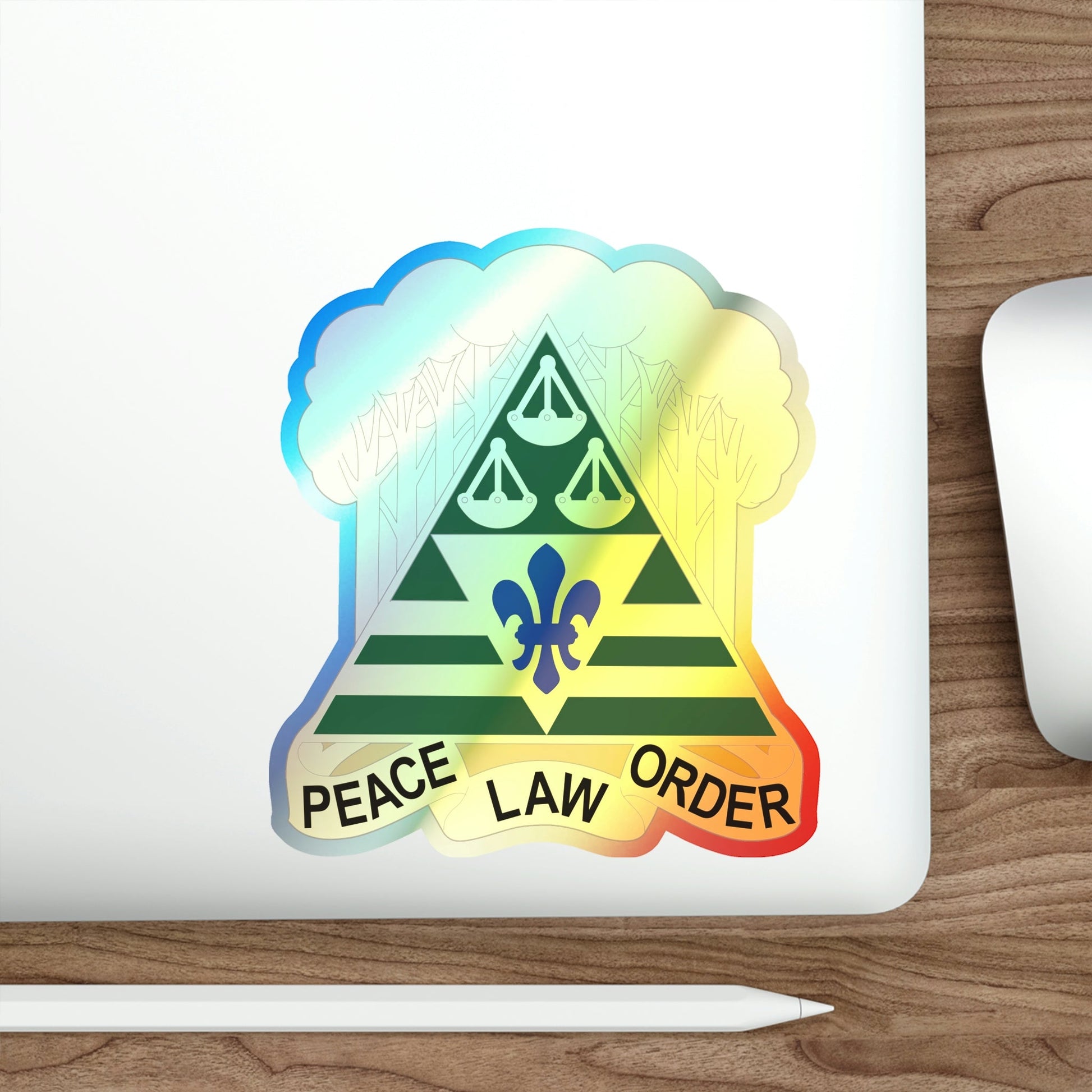 260 Military Police Command v2 (U.S. Army) Holographic STICKER Die-Cut Vinyl Decal-The Sticker Space
