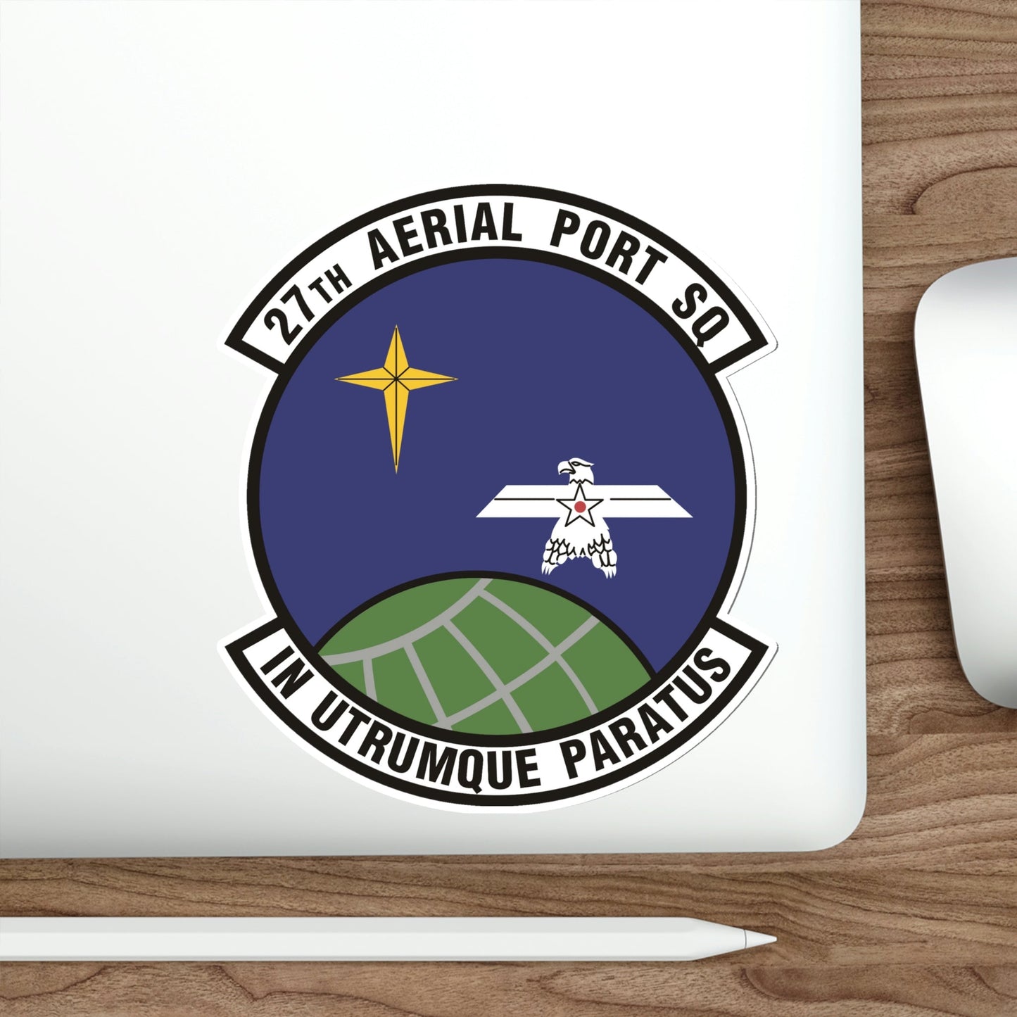 27th Aerial Port Squadron (U.S. Air Force) STICKER Vinyl Die-Cut Decal-The Sticker Space