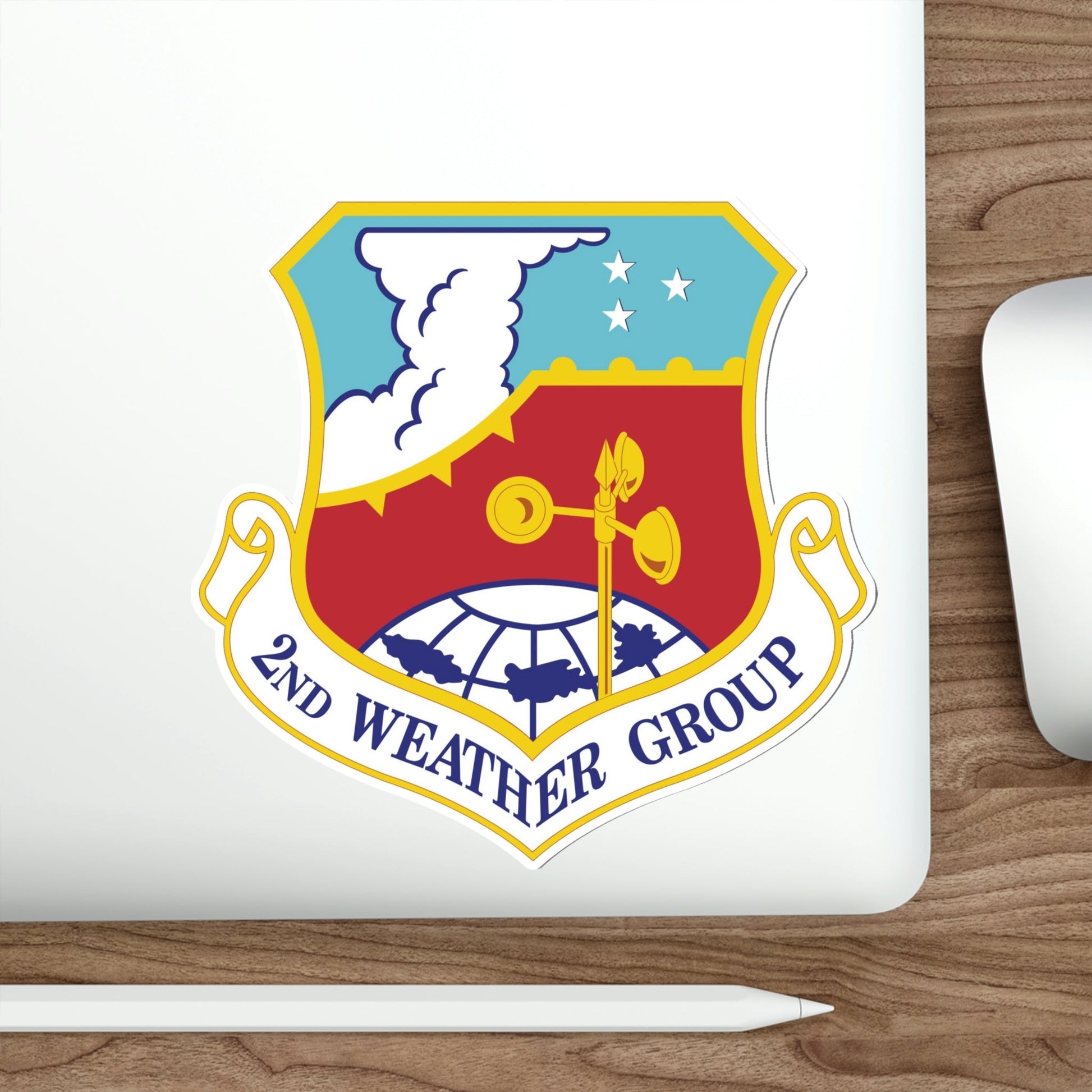 2d Weather Group (U.S. Air Force) STICKER Vinyl Die-Cut Decal-The Sticker Space