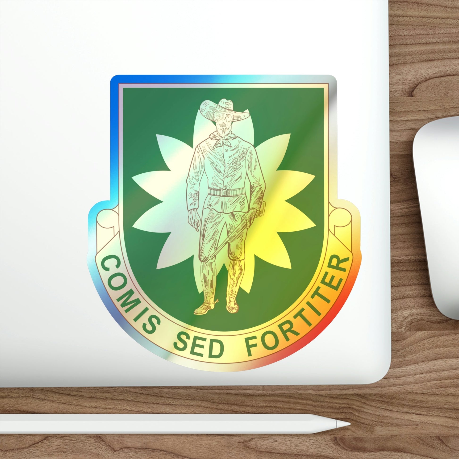 304 Military Police Battalion (U.S. Army) Holographic STICKER Die-Cut Vinyl Decal-The Sticker Space