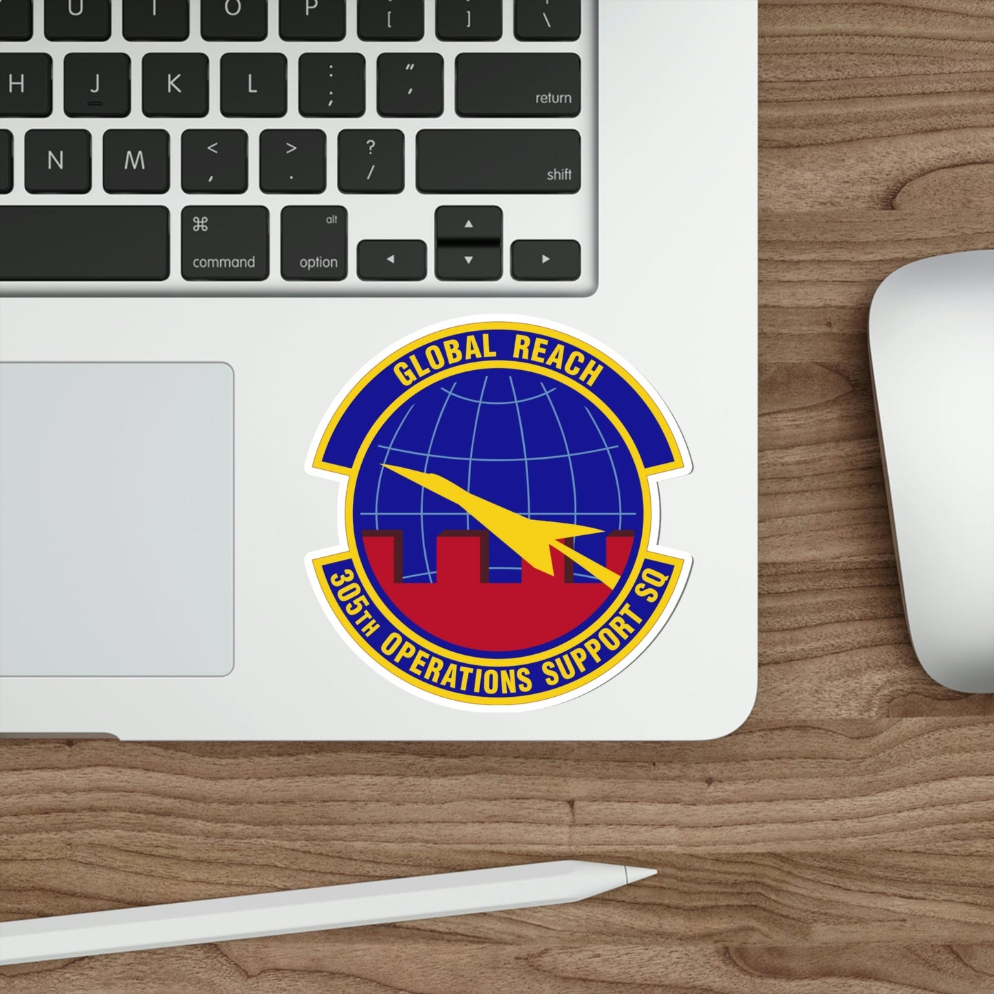 305 Operations Support Squadron AMC (U.S. Air Force) STICKER Vinyl Die-Cut Decal-The Sticker Space