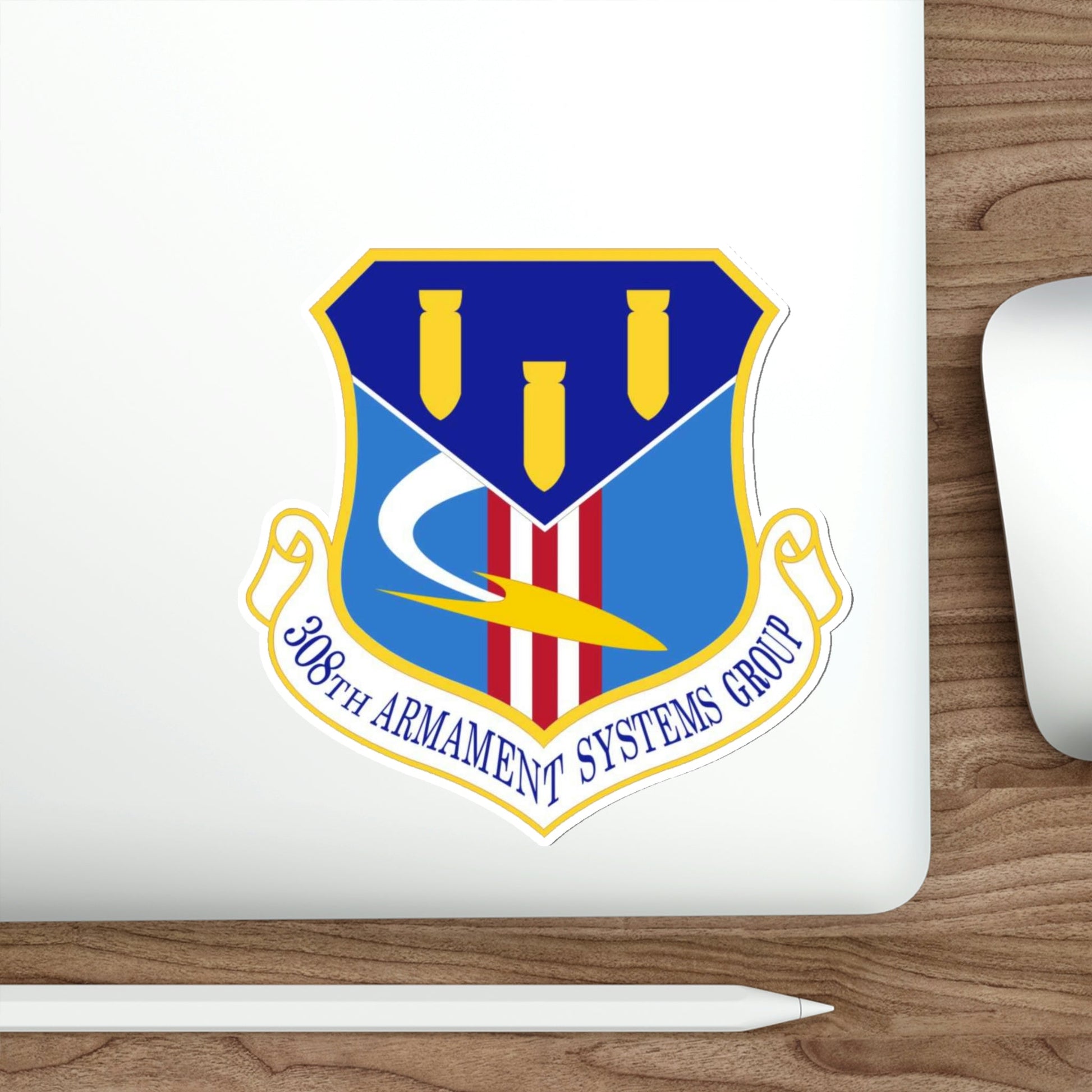 308th Armament Systems Group (U.S. Air Force) STICKER Vinyl Die-Cut Decal-The Sticker Space