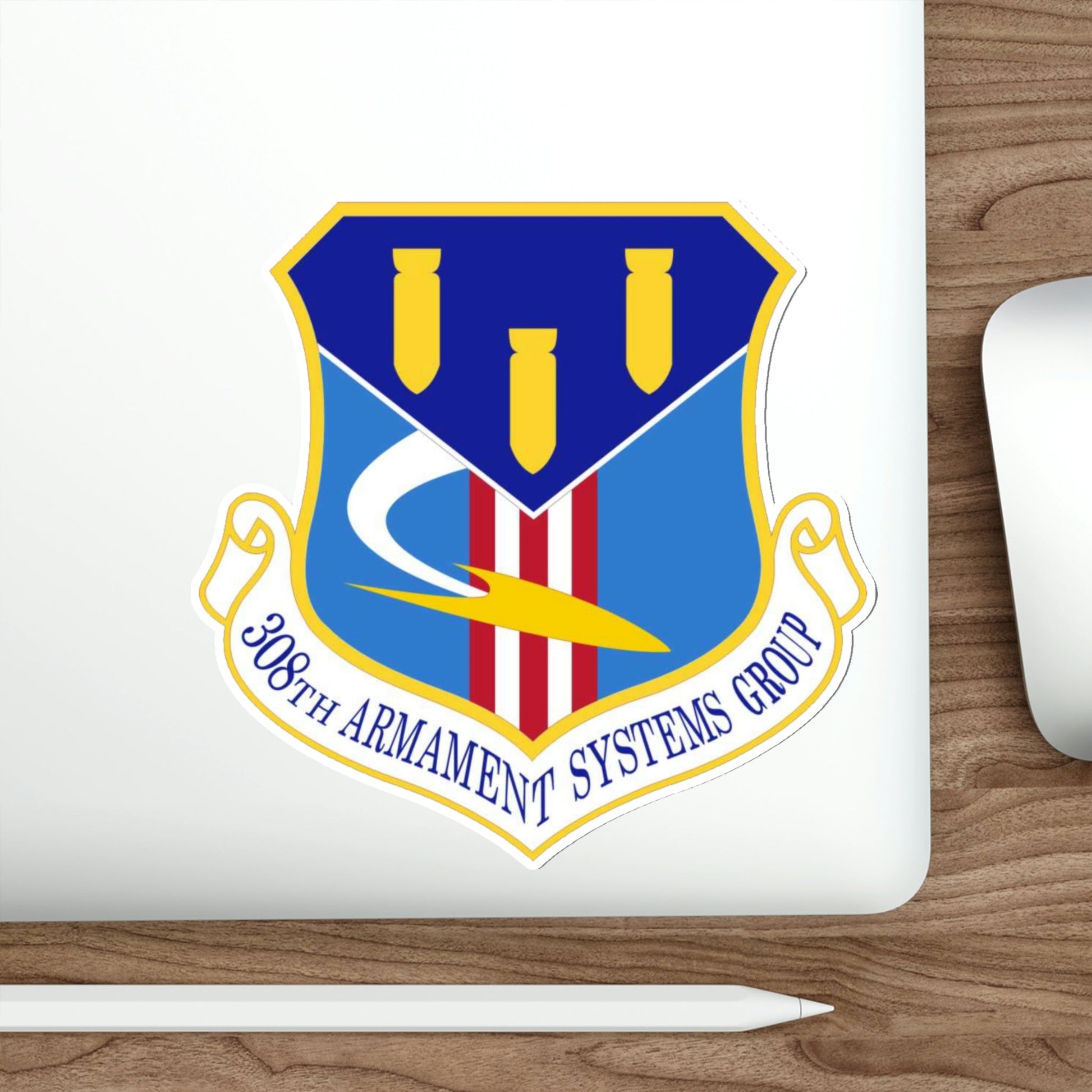 308th Armament Systems Group (U.S. Air Force) STICKER Vinyl Die-Cut Decal-The Sticker Space