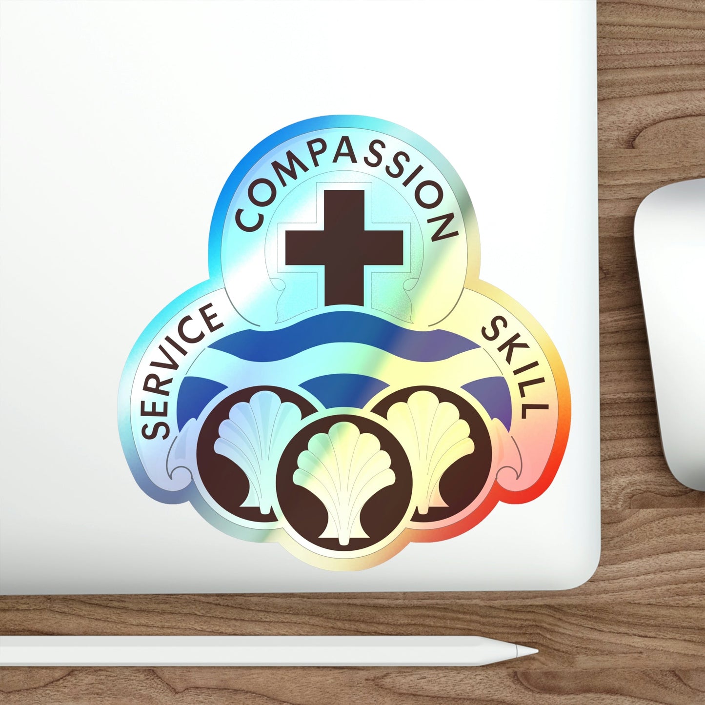 31 Field Hospital (U.S. Army) Holographic STICKER Die-Cut Vinyl Decal-The Sticker Space