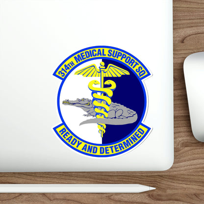 314th Medical Support Squadron (U.S. Air Force) STICKER Vinyl Die-Cut Decal-The Sticker Space