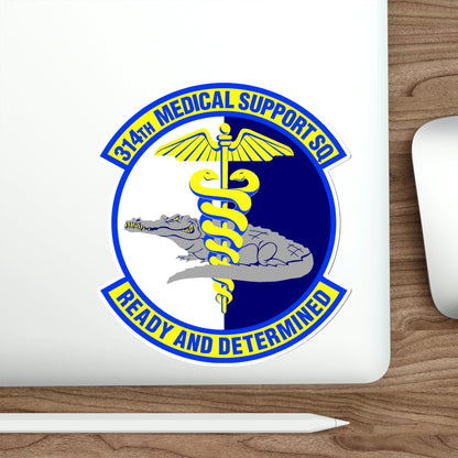 314th Medical Support Squadron (U.S. Air Force) STICKER Vinyl Die-Cut Decal-The Sticker Space