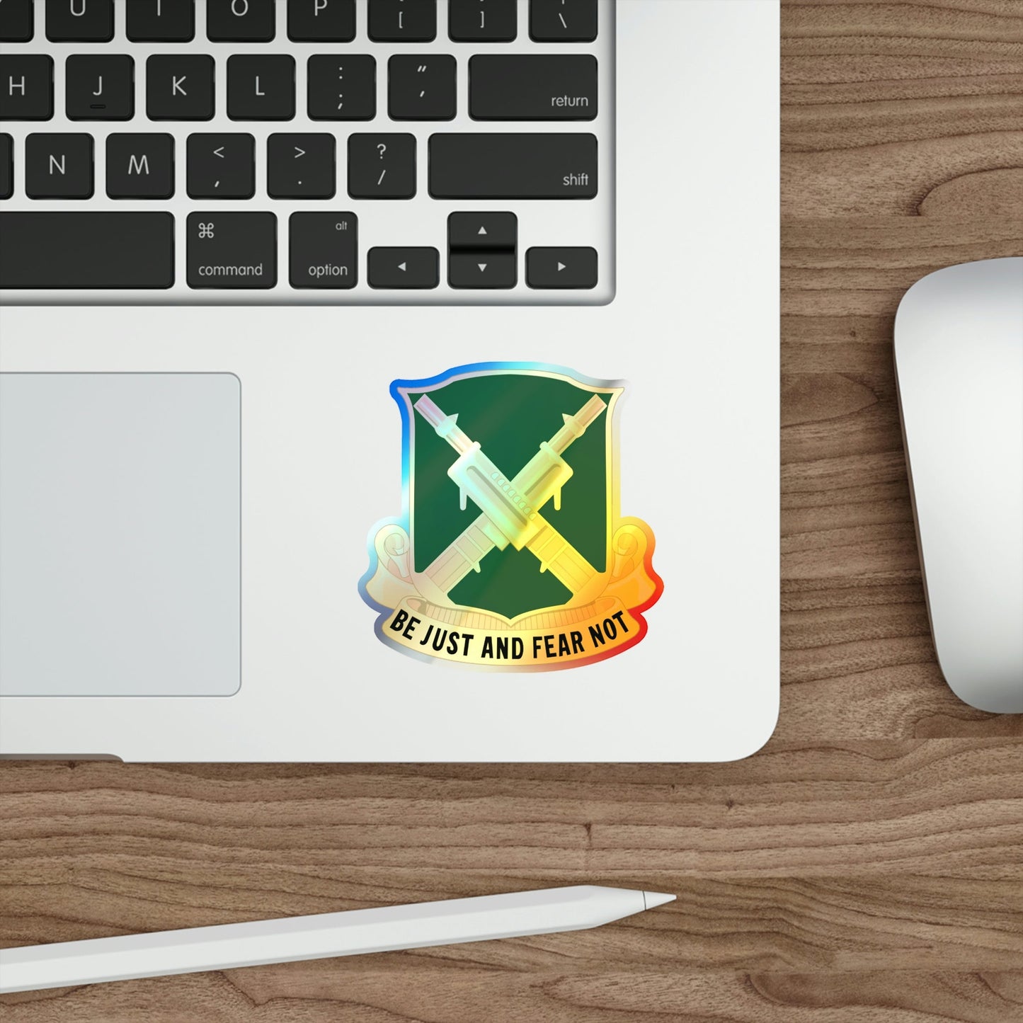 317 Military Police Battalion (U.S. Army) Holographic STICKER Die-Cut Vinyl Decal-The Sticker Space