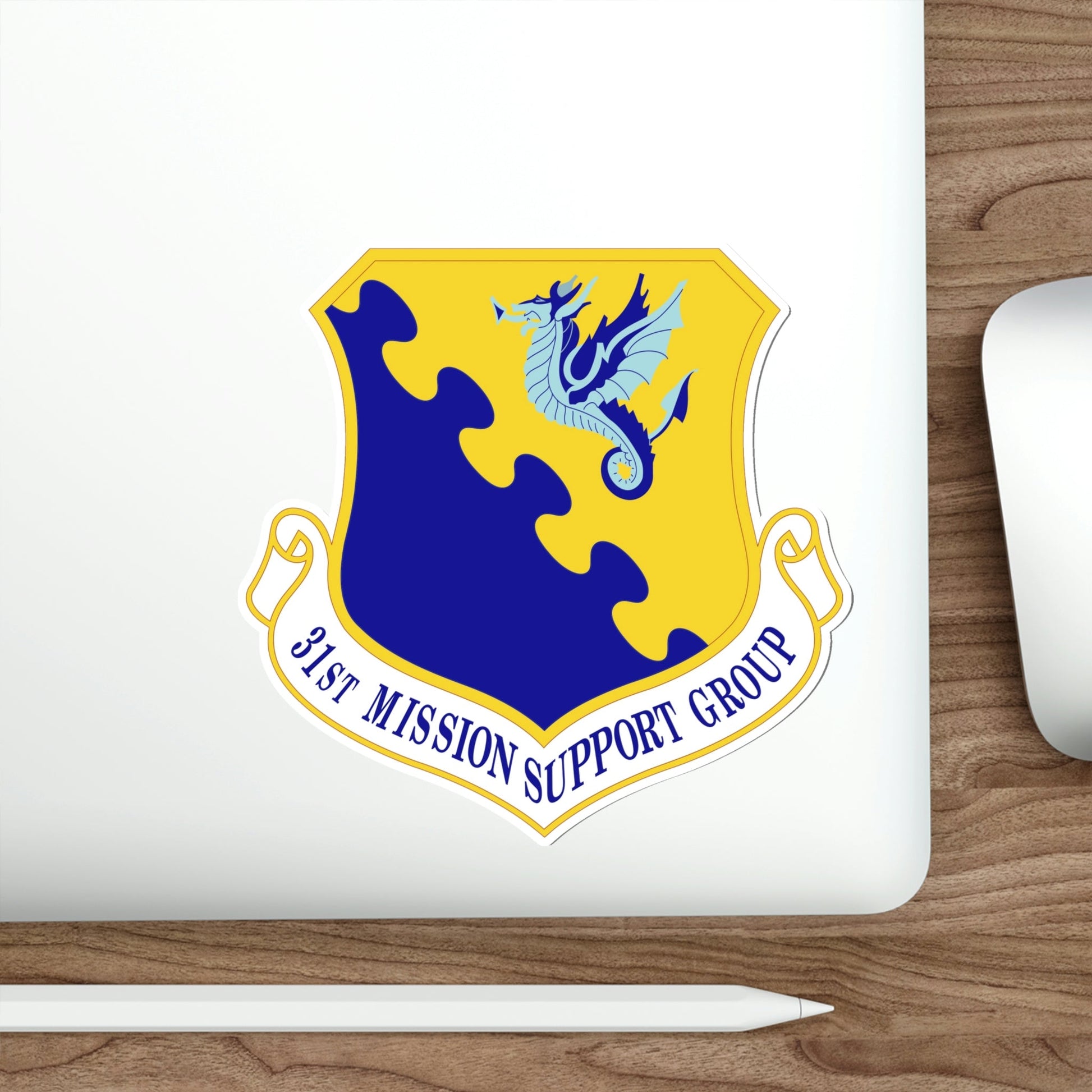 31st Mission Support Group (U.S. Air Force) STICKER Vinyl Die-Cut Decal-The Sticker Space