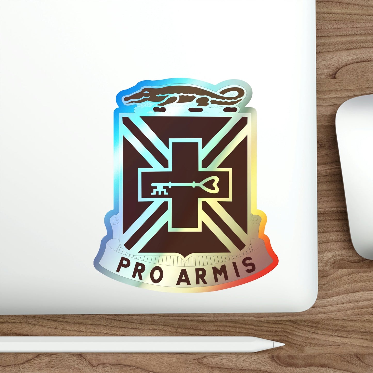 35 Surgical Hospital (U.S. Army) Holographic STICKER Die-Cut Vinyl Decal-The Sticker Space