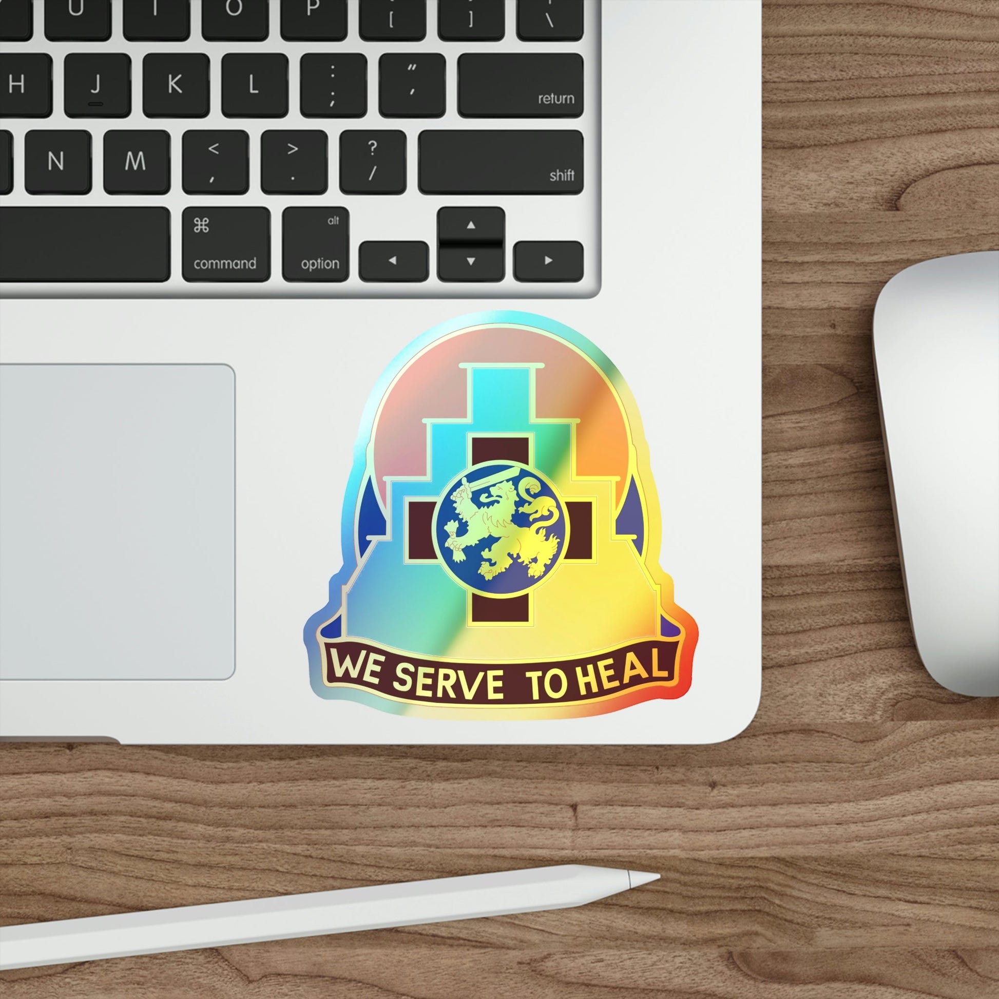 356 Field Hospital (U.S. Army) Holographic STICKER Die-Cut Vinyl Decal-The Sticker Space