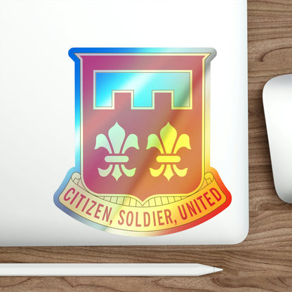 367 Engineer Battalion (U.S. Army) Holographic STICKER Die-Cut Vinyl Decal-The Sticker Space
