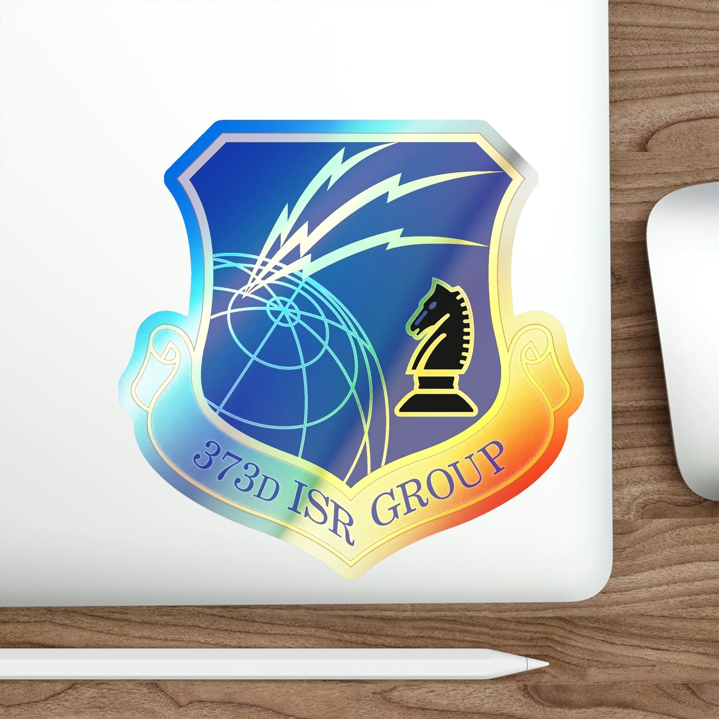 373 Intelligence Surveillance and Reconnaissance Group AFISRA (U.S. Air Force) Holographic STICKER Die-Cut Vinyl Decal-The Sticker Space